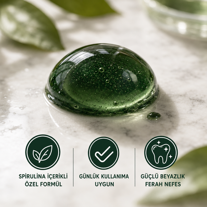 Clinco Spirulina Diş Beyazlatıcı Yeşil Jel - Premium Serisi