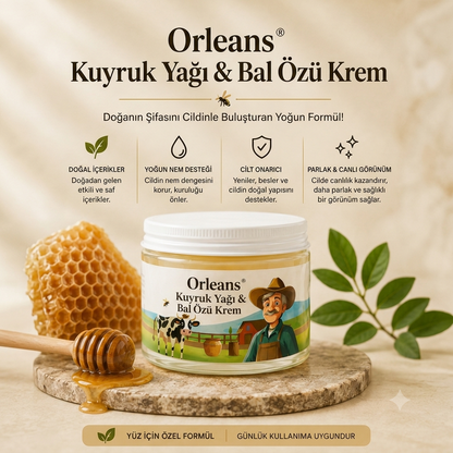 Orleans® Kuyruk Yağı & Bal Özü Krem